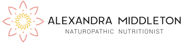 Alex Middleton Naturopathic Nutritionist Logo Long Black Transparent