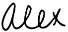 Alex Middleton Signature